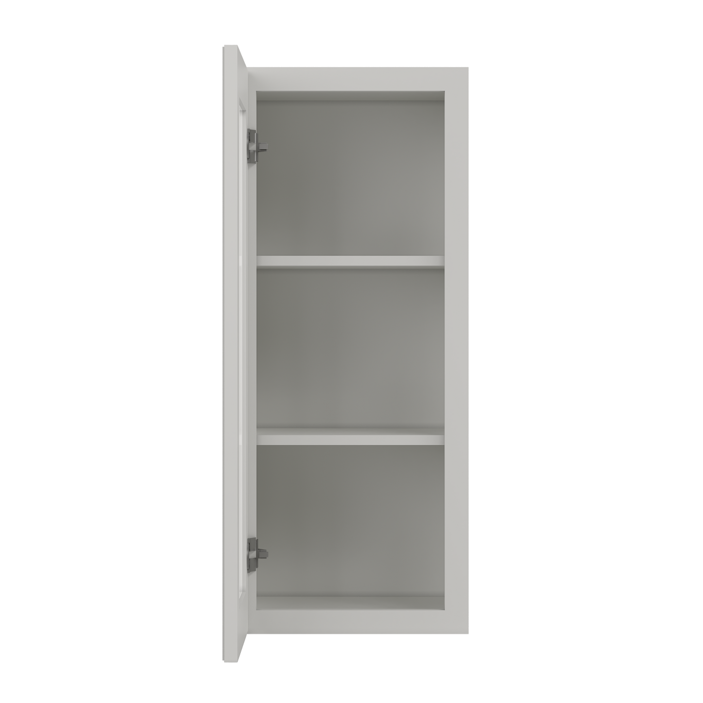 Mullion Door Wall Kitchen Cabinet WMD1536 Milan Pearl 15 in. width 36 in. height 12 in. depth