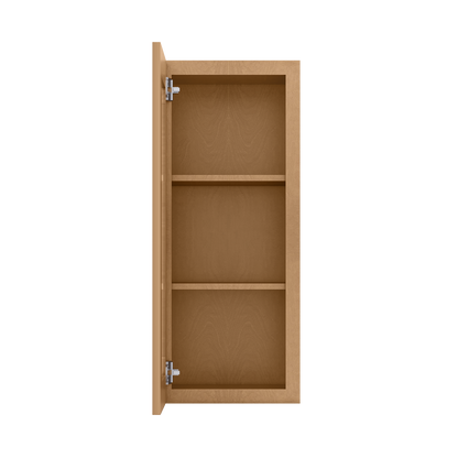 Mullion Door Wall Kitchen Cabinet WMD1536 Shaker Toffee 15 in. width 36 in. height 12 in. depth