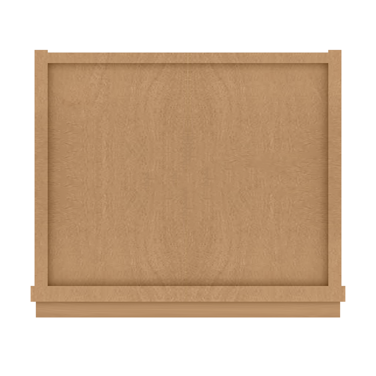 Mullion Door Wall Kitchen Cabinet WMD1542 Shaker Toffee 15 in. width 42 in. height 12 in. depth