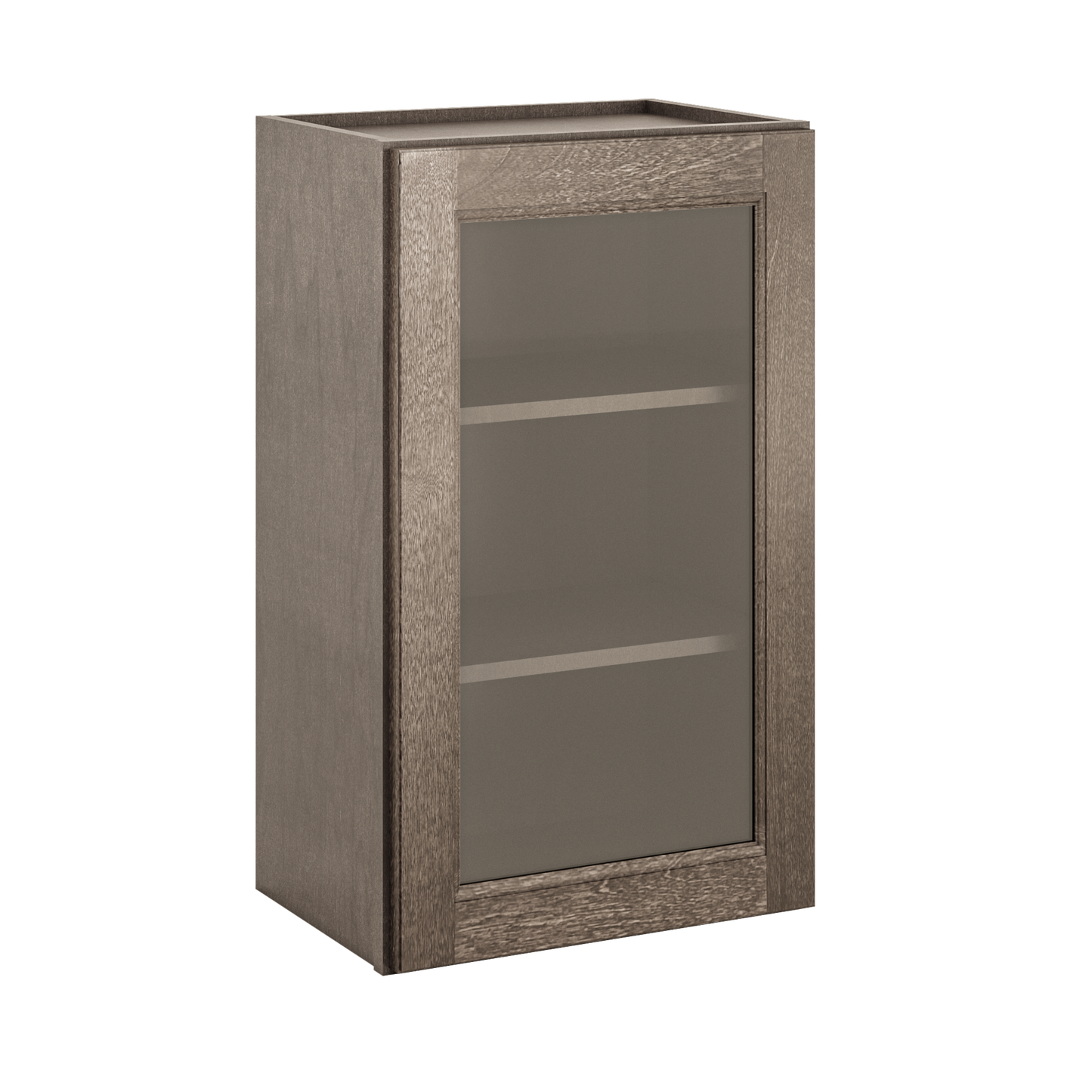 Mullion Door Wall Kitchen Cabinet WMD1830 Milan Slate 18 in. width 30 in. height 12 in. depth