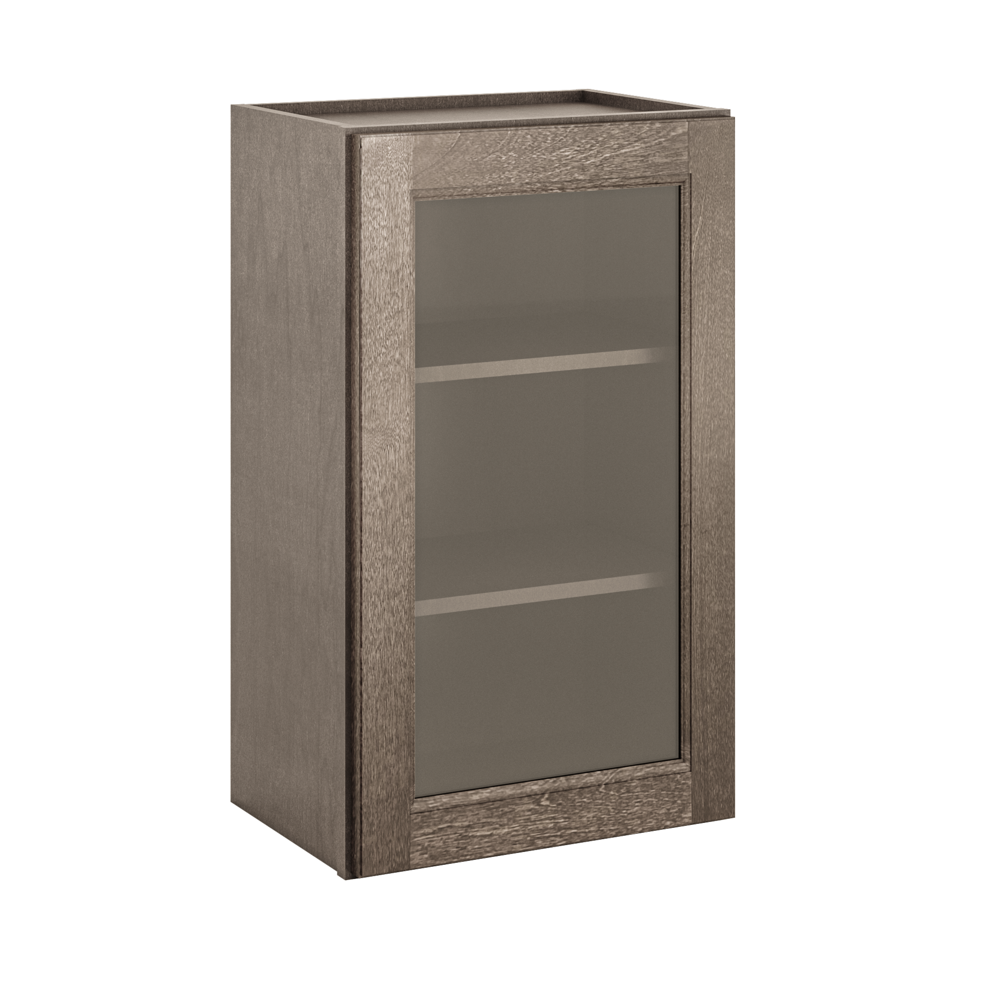 Mullion Door Wall Kitchen Cabinet WMD1830 Milan Slate 18 in. width 30 in. height 12 in. depth