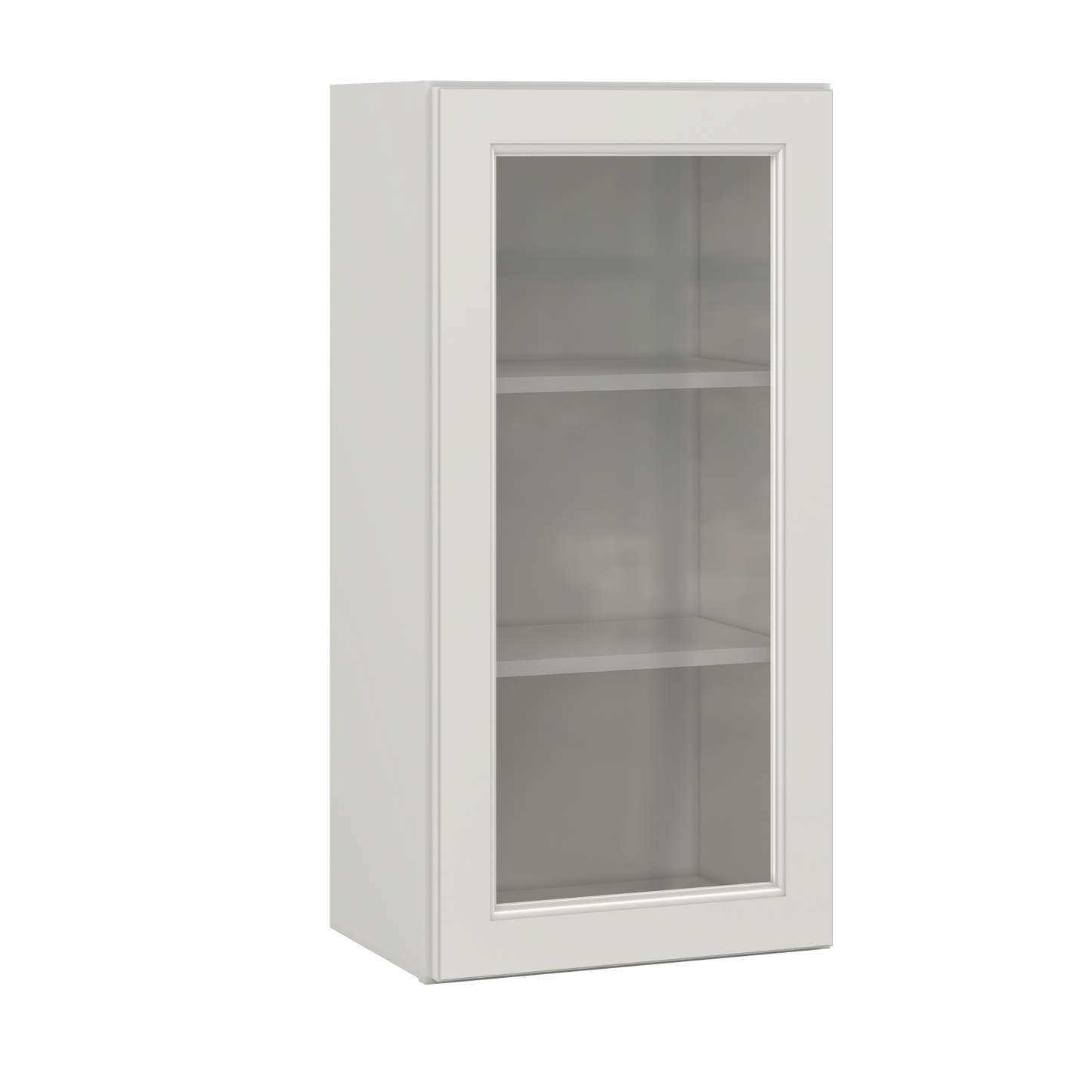 Mullion Door Wall Kitchen Cabinet WMD1836 Milan Pearl 18 in. width 36 in. height 12 in. depth