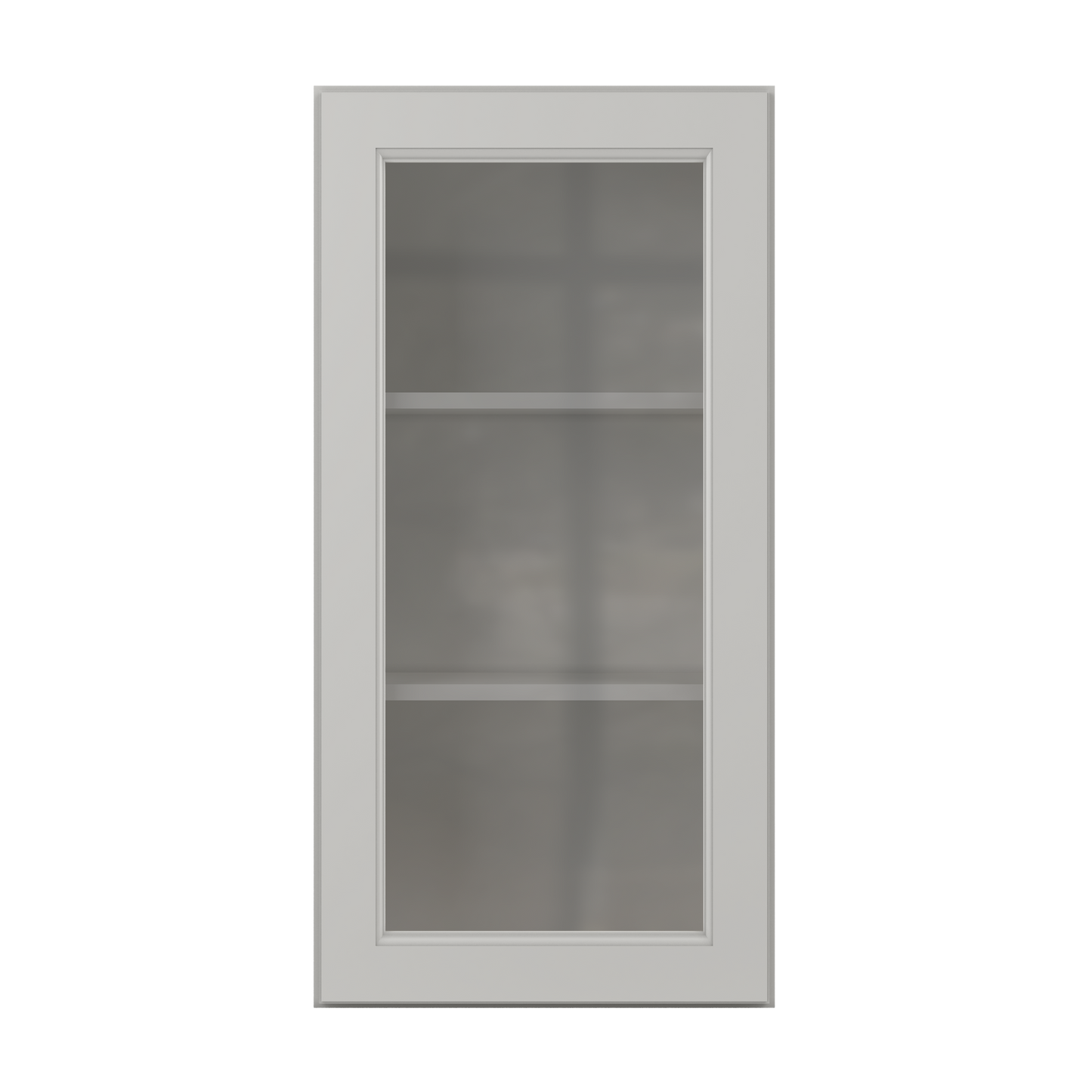 Mullion Door Wall Kitchen Cabinet WMD1836 Milan Pearl 18 in. width 36 in. height 12 in. depth