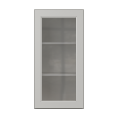 Mullion Door Wall Kitchen Cabinet WMD1836 Milan Pearl 18 in. width 36 in. height 12 in. depth