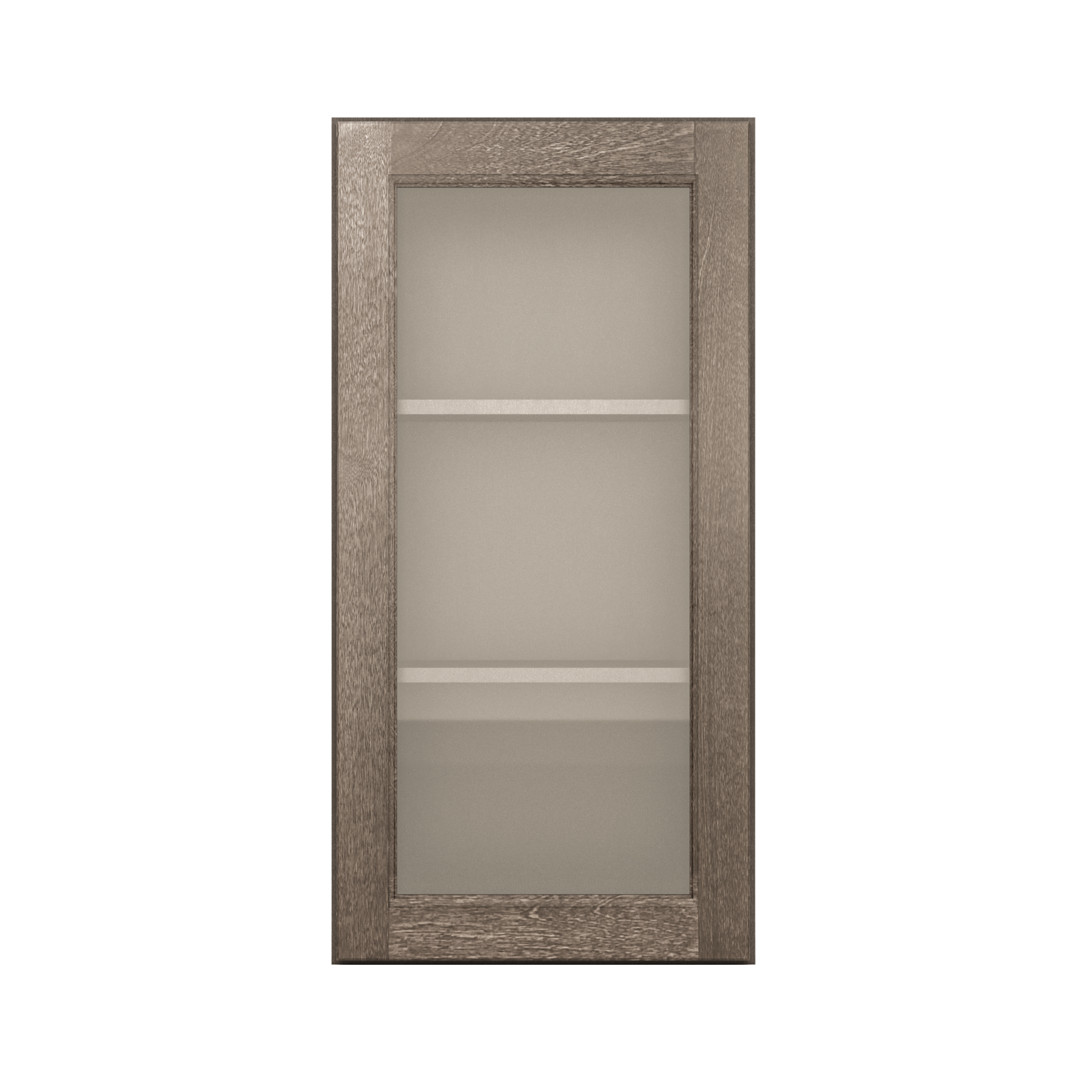 Mullion Door Wall Kitchen Cabinet WMD1836 Milan Slate 18 in. width 36 in. height 12 in. depth