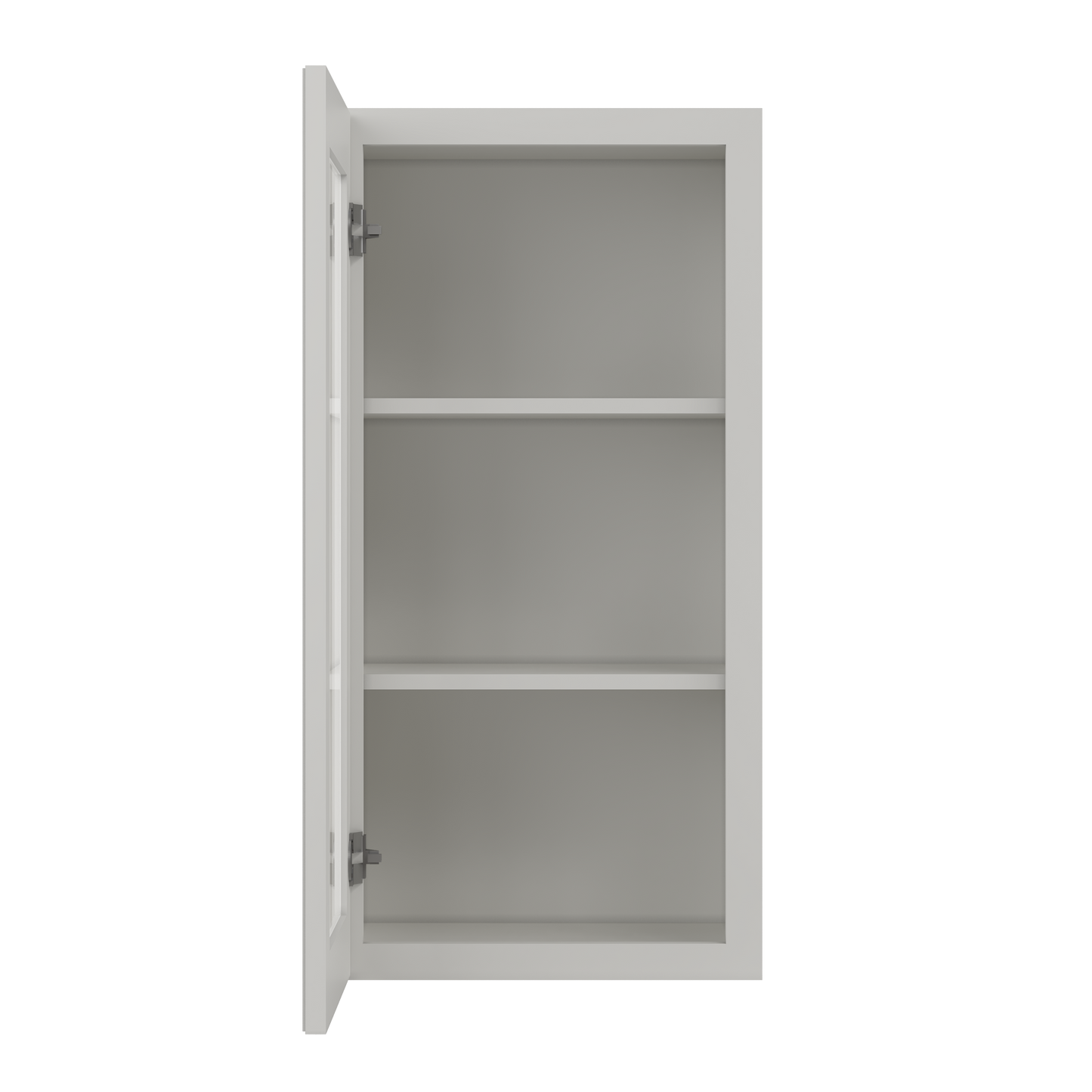 Mullion Door Wall Kitchen Cabinet WMD1836 Milan Pearl 18 in. width 36 in. height 12 in. depth