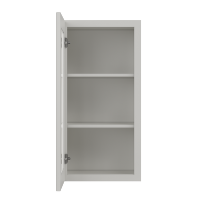 Mullion Door Wall Kitchen Cabinet WMD1836 Milan Pearl 18 in. width 36 in. height 12 in. depth