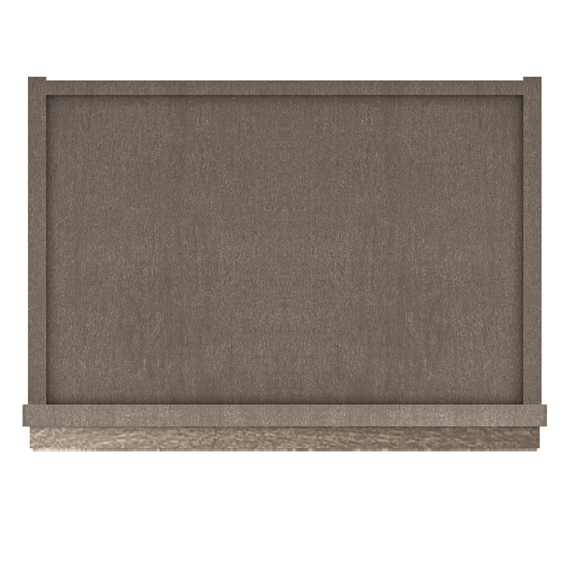 Mullion Door Wall Kitchen Cabinet WMD1836 Milan Slate 18 in. width 36 in. height 12 in. depth