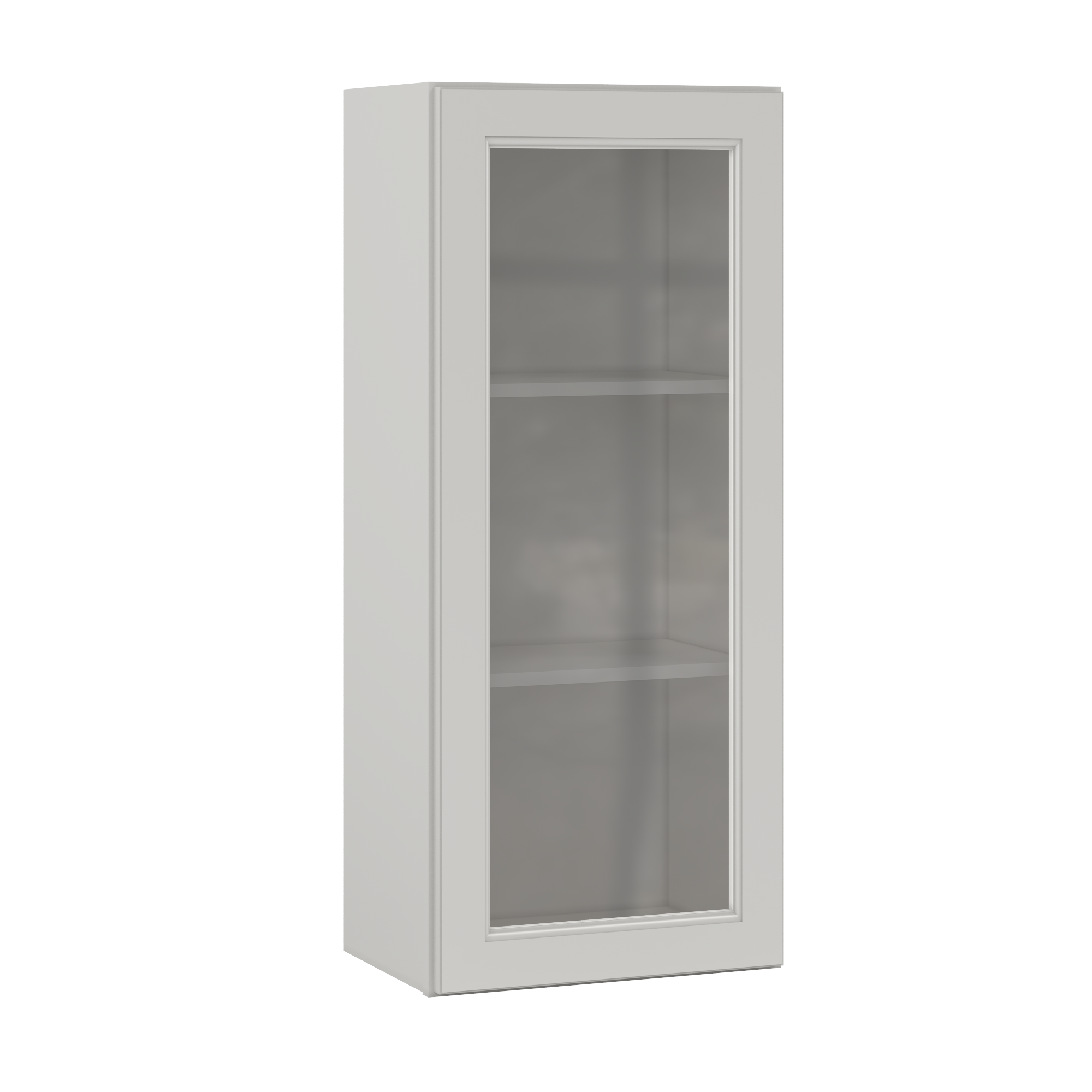 Mullion Door Wall Kitchen Cabinet WMD1842 Milan Pearl 18 in. width 42 in. height 12 in. depth