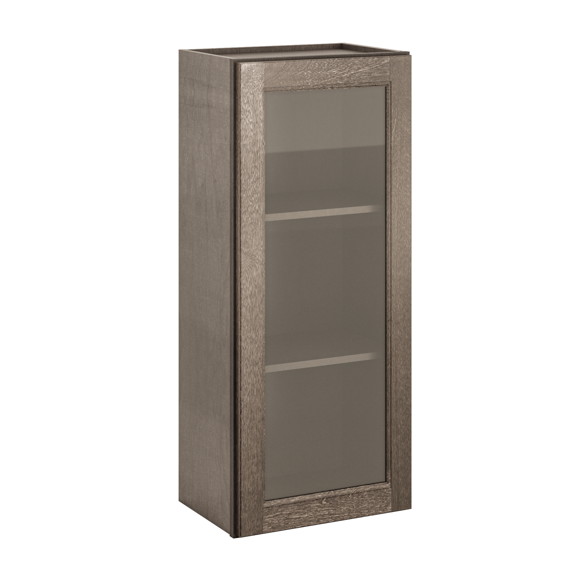 Mullion Door Wall Kitchen Cabinet WMD1842 Milan Slate 18 in. width 42 in. height 12 in. depth