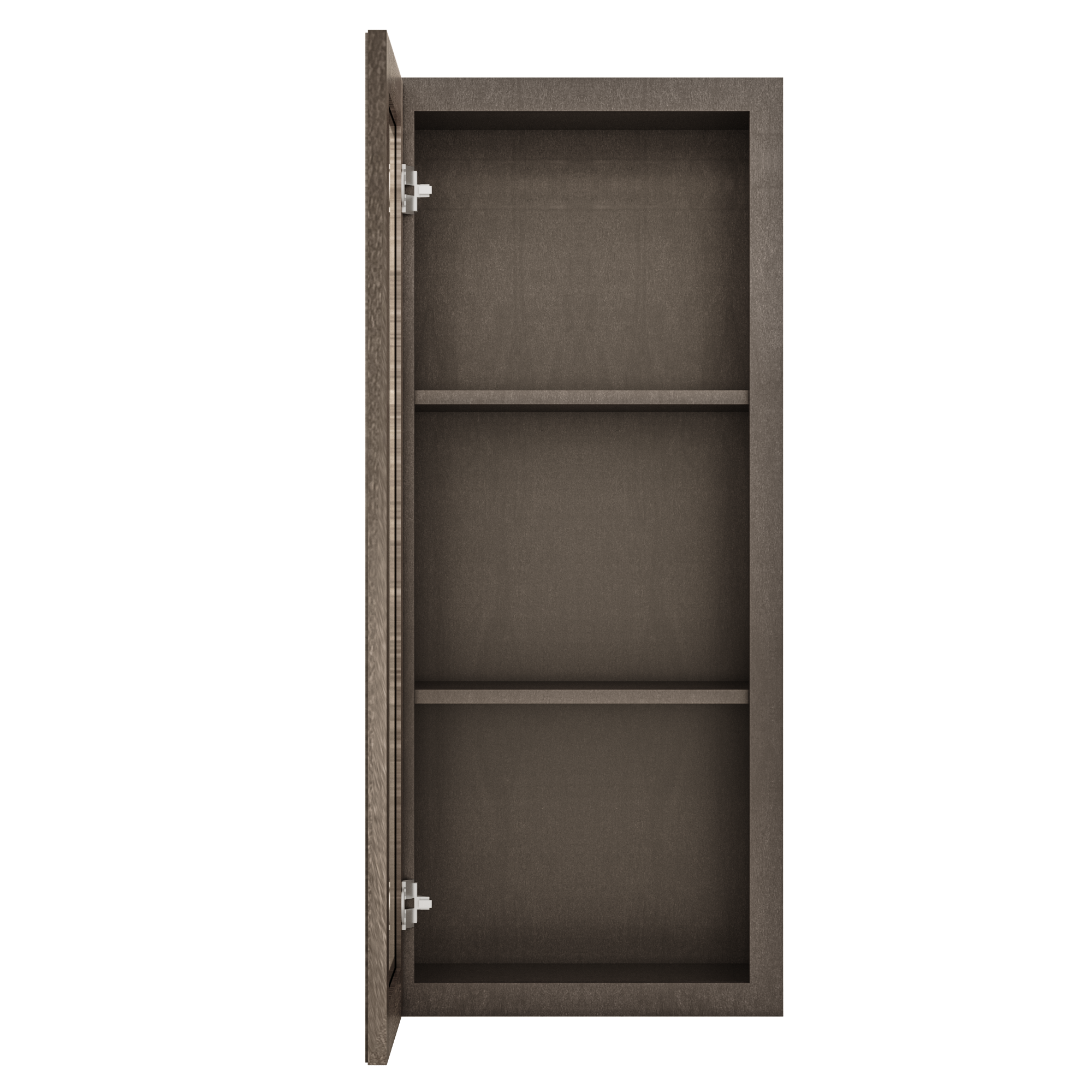 Mullion Door Wall Kitchen Cabinet WMD1842 Milan Slate 18 in. width 42 in. height 12 in. depth