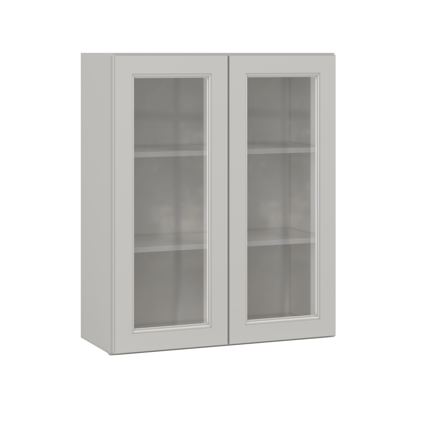 Mullion Door Wall Kitchen Cabinet WMD3036 Milan Pearl 30 in. width 36 in. height 12 in. depth