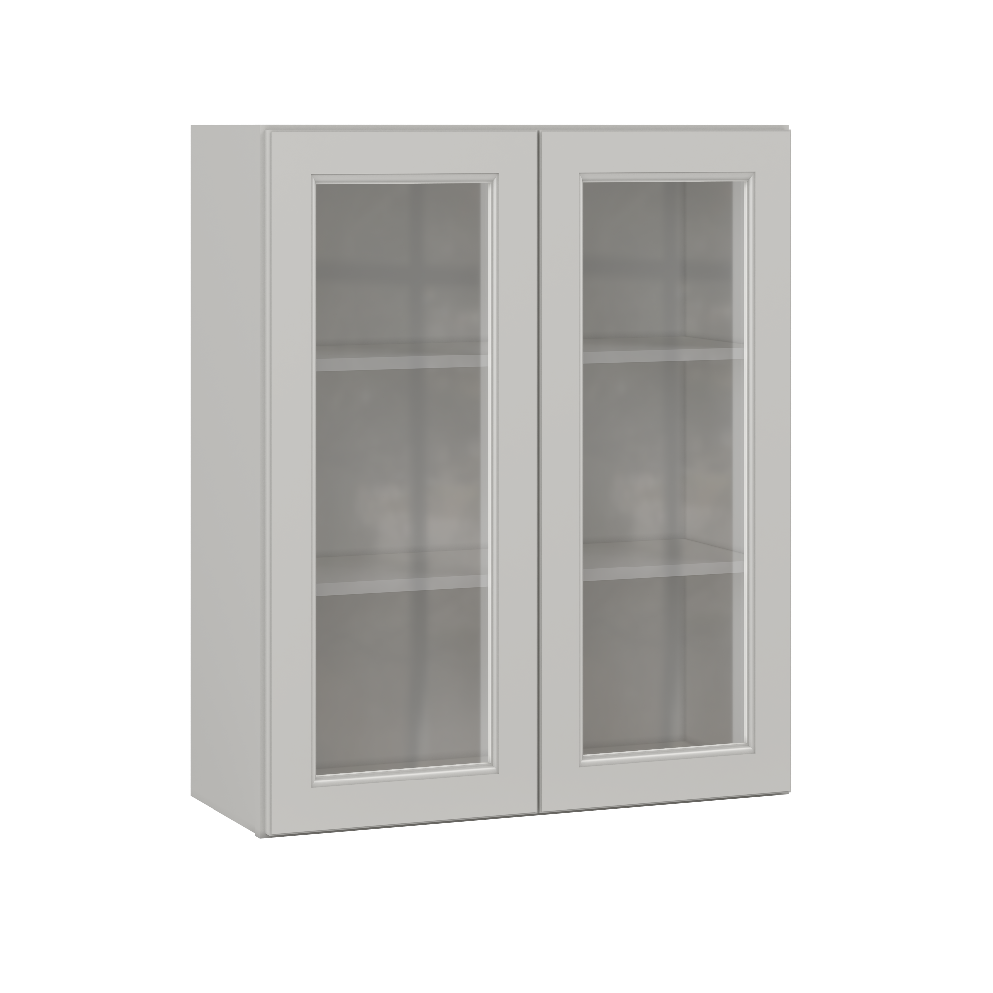 Mullion Door Wall Kitchen Cabinet WMD3036 Milan Pearl 30 in. width 36 in. height 12 in. depth