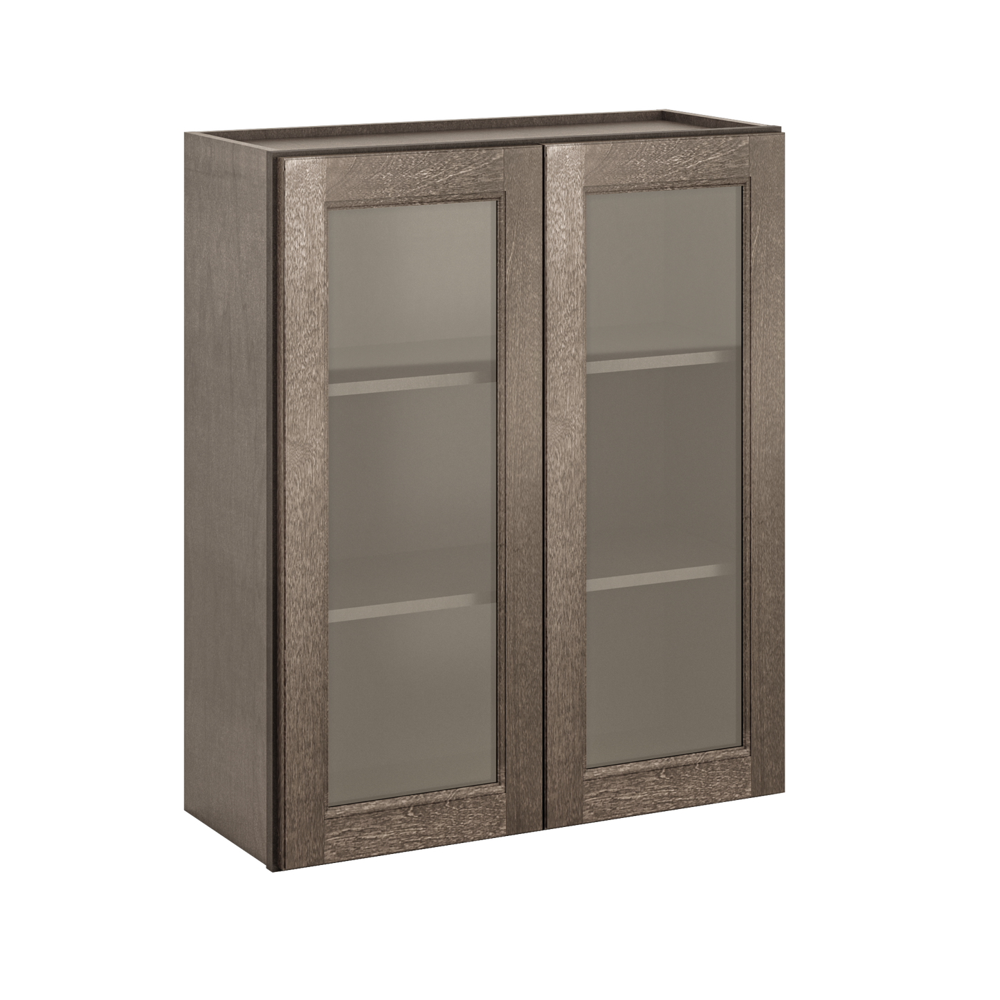 Mullion Door Wall Kitchen Cabinet WMD3036 Milan Slate 30 in. width 36 in. height 12 in. depth