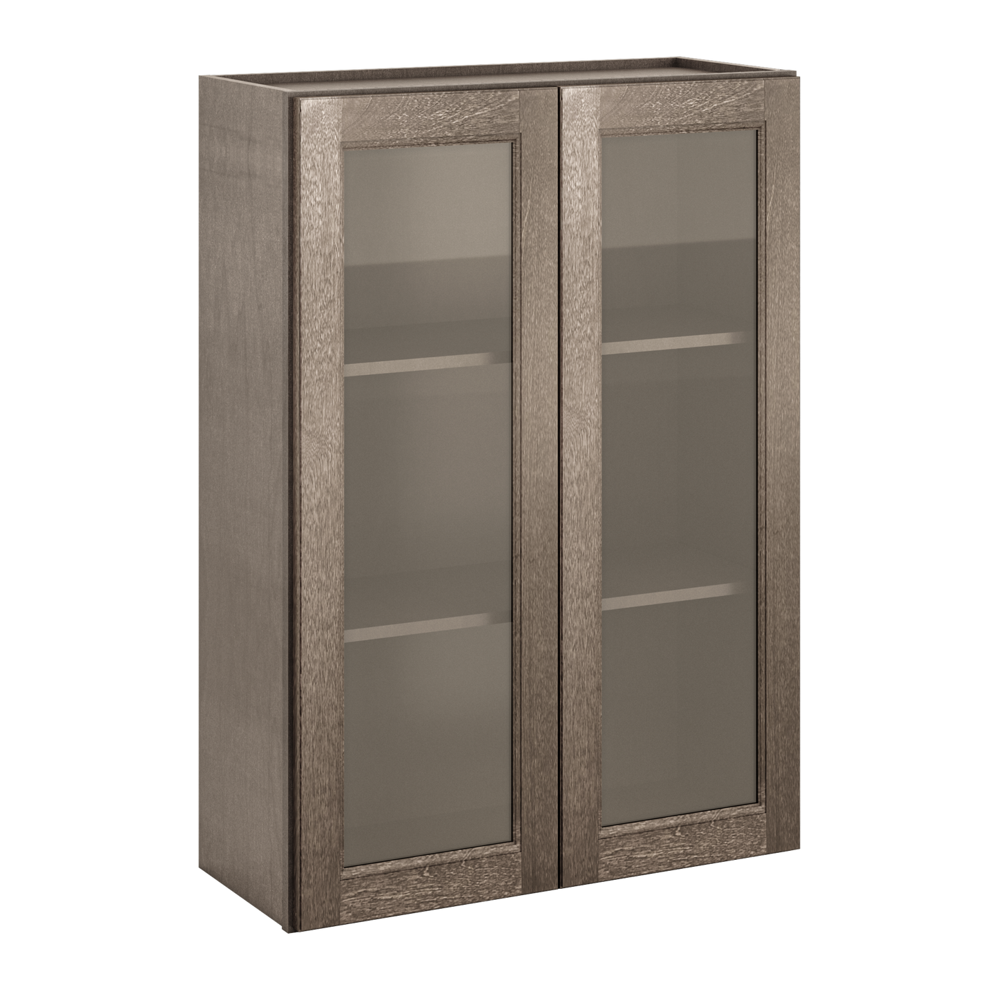 Mullion Door Wall Kitchen Cabinet WMD3042 Milan Slate 30 in. width 42 in. height 12 in. depth