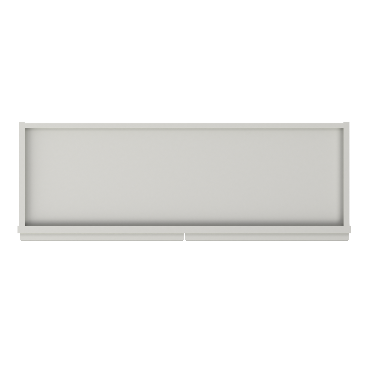 Mullion Door Wall Kitchen Cabinet WMD3630 Milan Pearl 36 in. width 30 in. height 12 in. depth