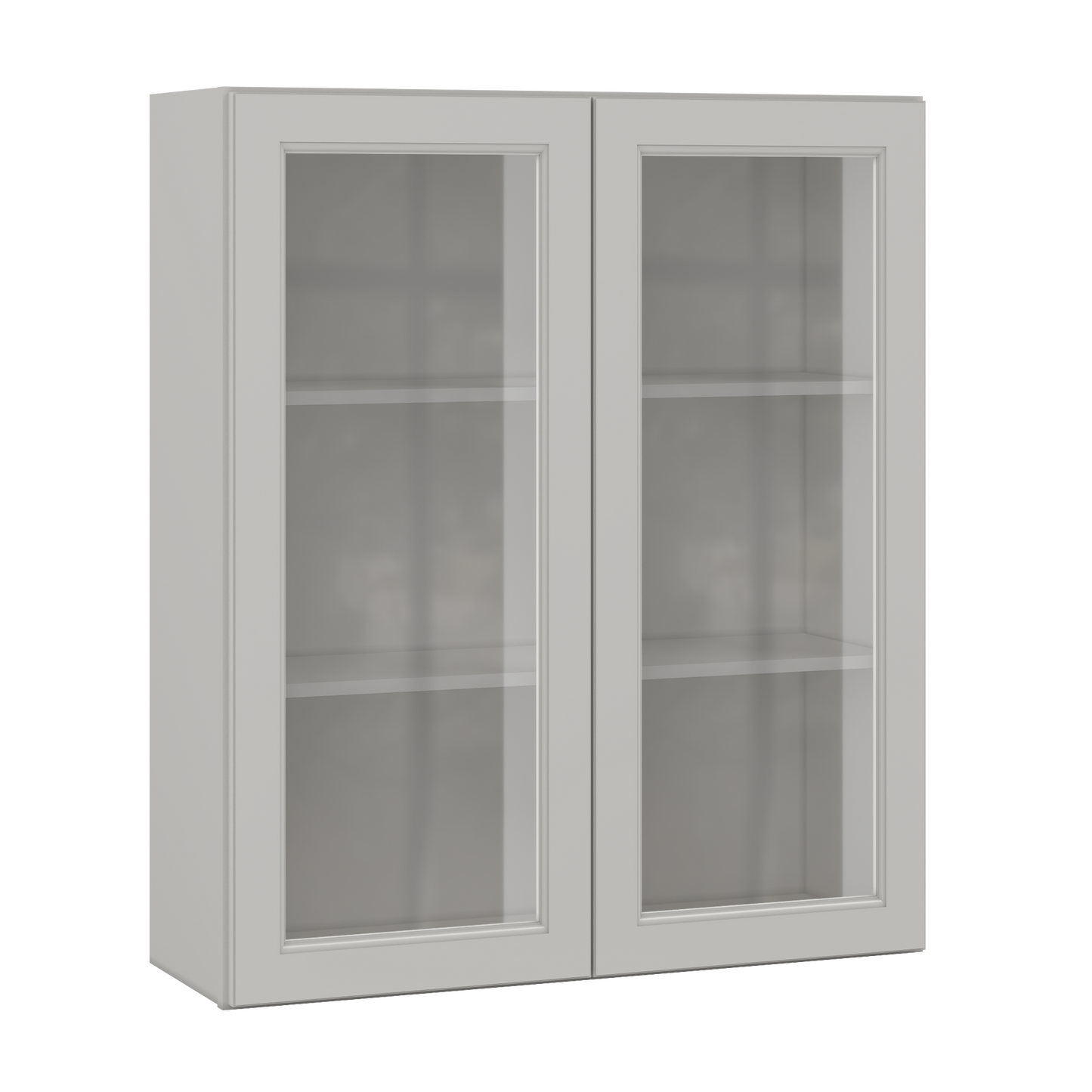 Mullion Door Wall Kitchen Cabinet WMD3642 Milan Pearl 36 in. width 42 in. height 12 in. depth