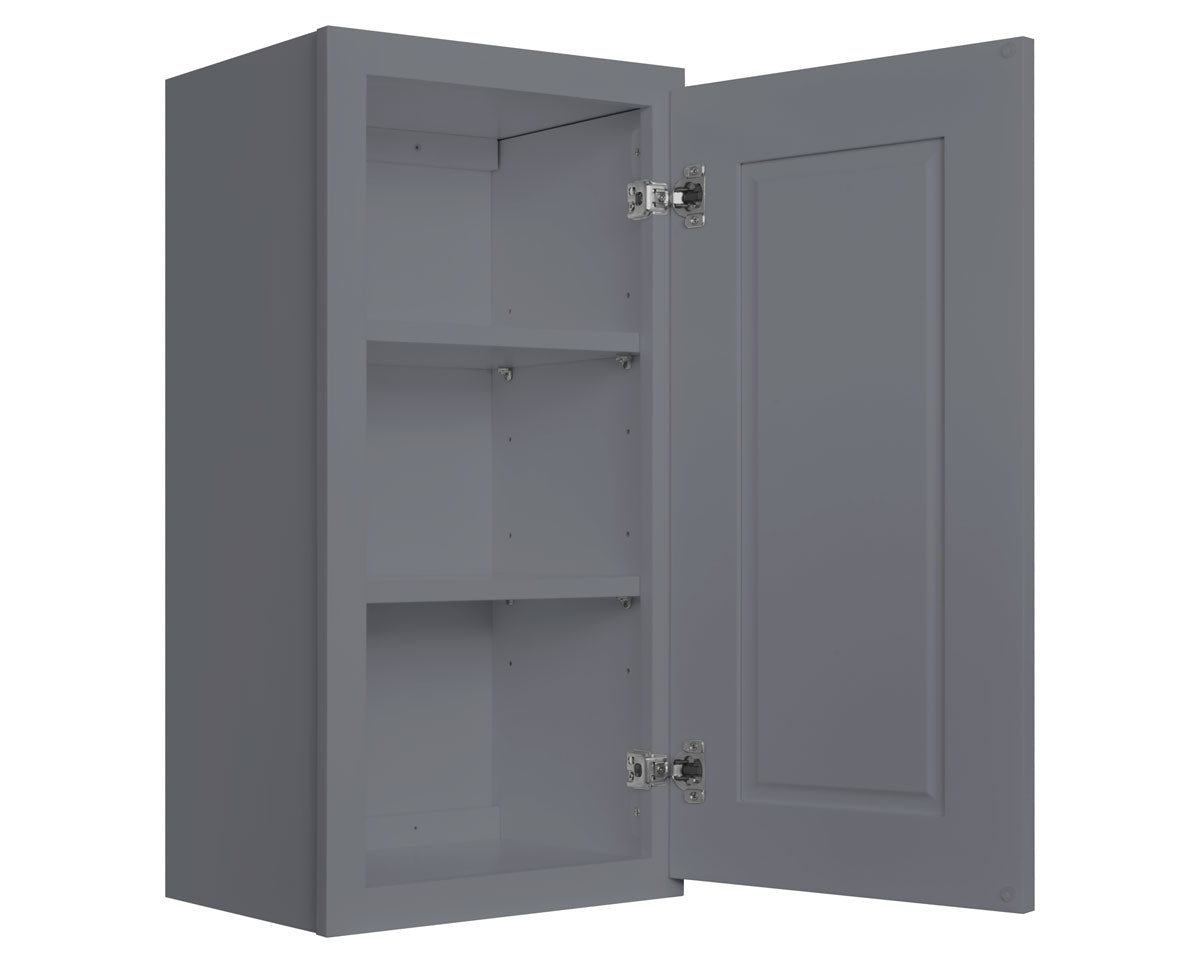 Wall Kitchen Cabinet W2424 Colonial Gray LessCare 24 in. width 24 in. height 12 in. depth