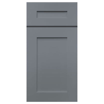 30"W x 34 1/2"H x 24"D Base Microwave cabinet - Colonial Gray