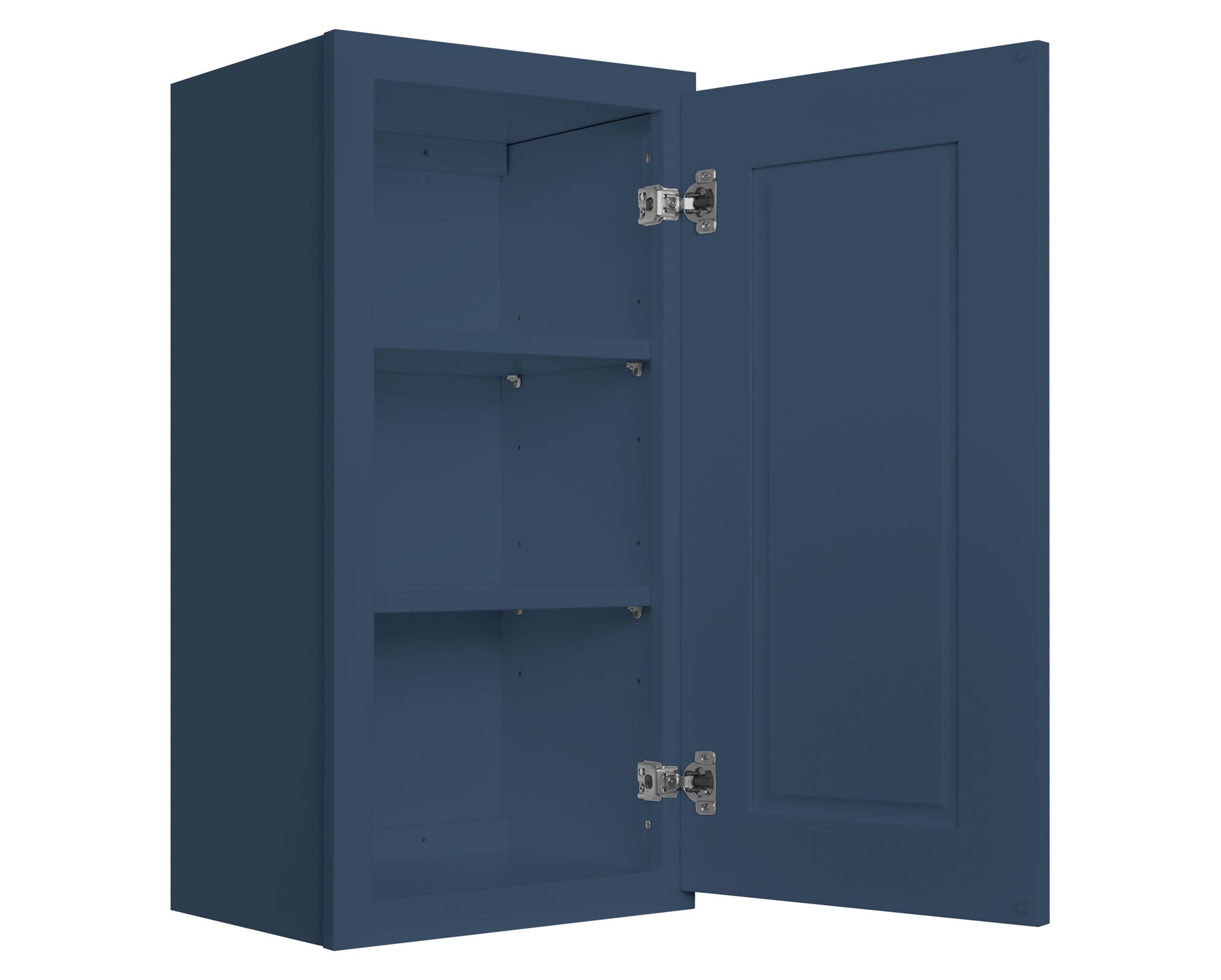 Utility Kitchen Cabinet U2484 Danbury Blue LessCare 24 in. width 84 in. height 24 in. depth