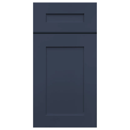 Sink Base Kitchen Cabinet SB27 Danbury Blue LessCare 27 in. width 34.5 in. height 24 in. depth