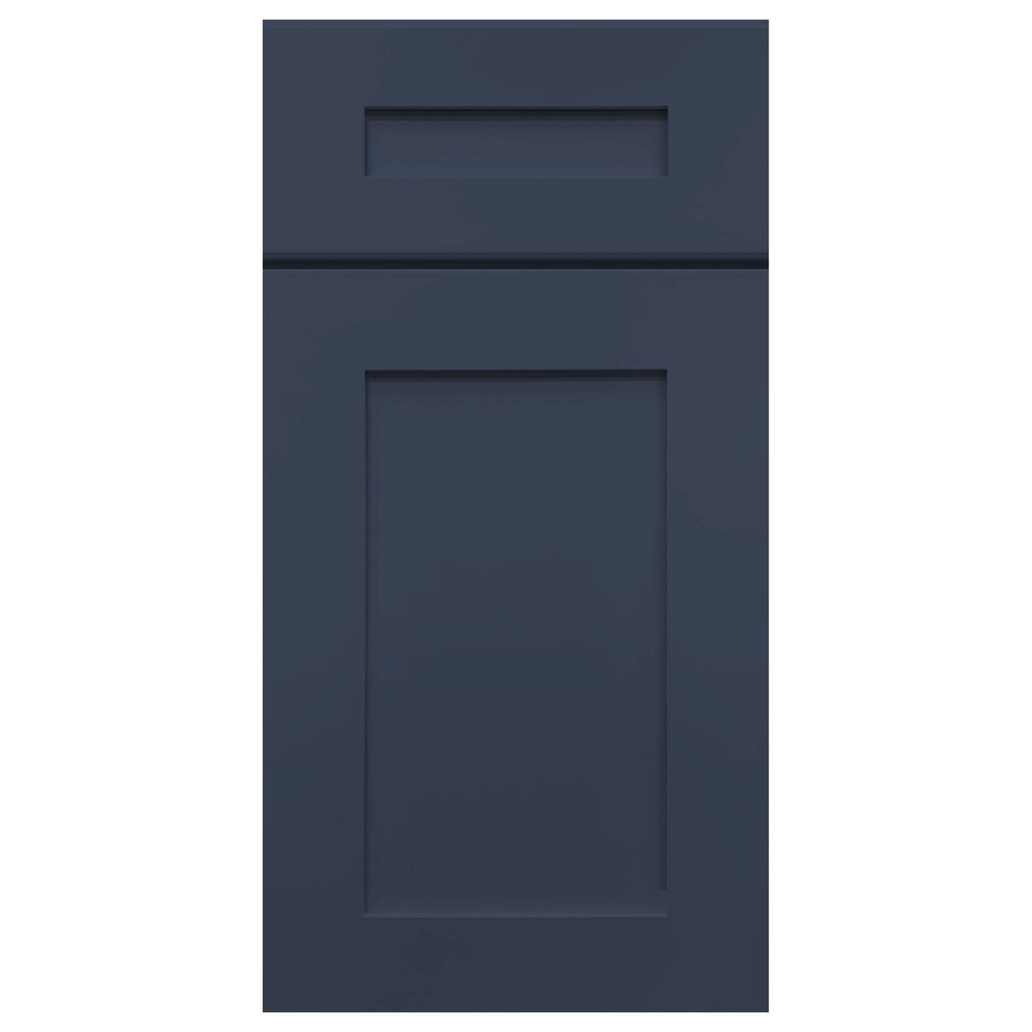 Wall Kitchen Cabinet W3012 Danbury Blue LessCare 30 in. width 12 in. height 12 in. depth