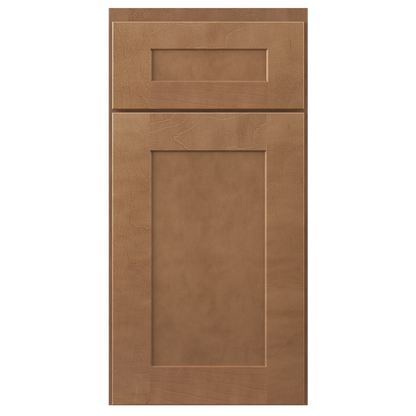 Wolf Classic Dartmouth 5-Piece Hazelnut Stain Shaker Door Sample