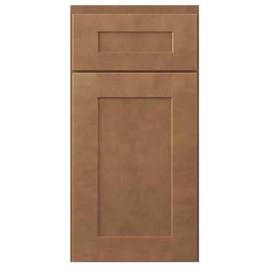 Wolf Classic Dartmouth 5-Piece Hazelnut Stain Shaker Door Sample