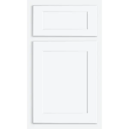 Fabuwood Quest Discovery Frost Recessed Panel White Door Sample