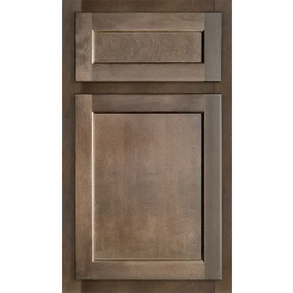 Fabuwood Quest Metro Java Recessed Panel Brown Door Sample