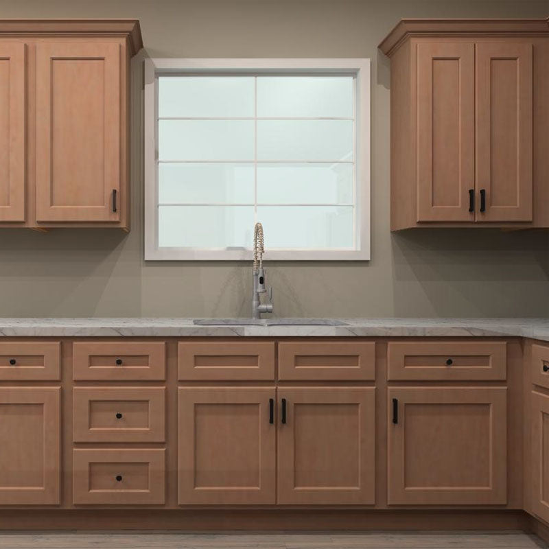 Fabuwood Quest Metro Java 138 by 150 by 108 in. L Shaped Kitchen with