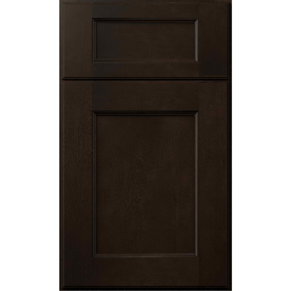 Fabuwood Allure Fusion Kona Recessed Panel Brown Door Sample