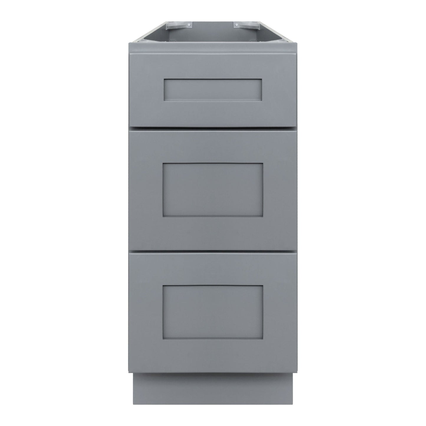 Vanity Drawer Base Cabinet VDB1221345 Colonial Gray LessCare 12 in. width 34.5 in. height 21 in. depth