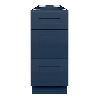 Vanity Drawer Base Cabinet VDB1221345 Danbury Blue LessCare 12 in. width 34.5 in. height 21 in. depth