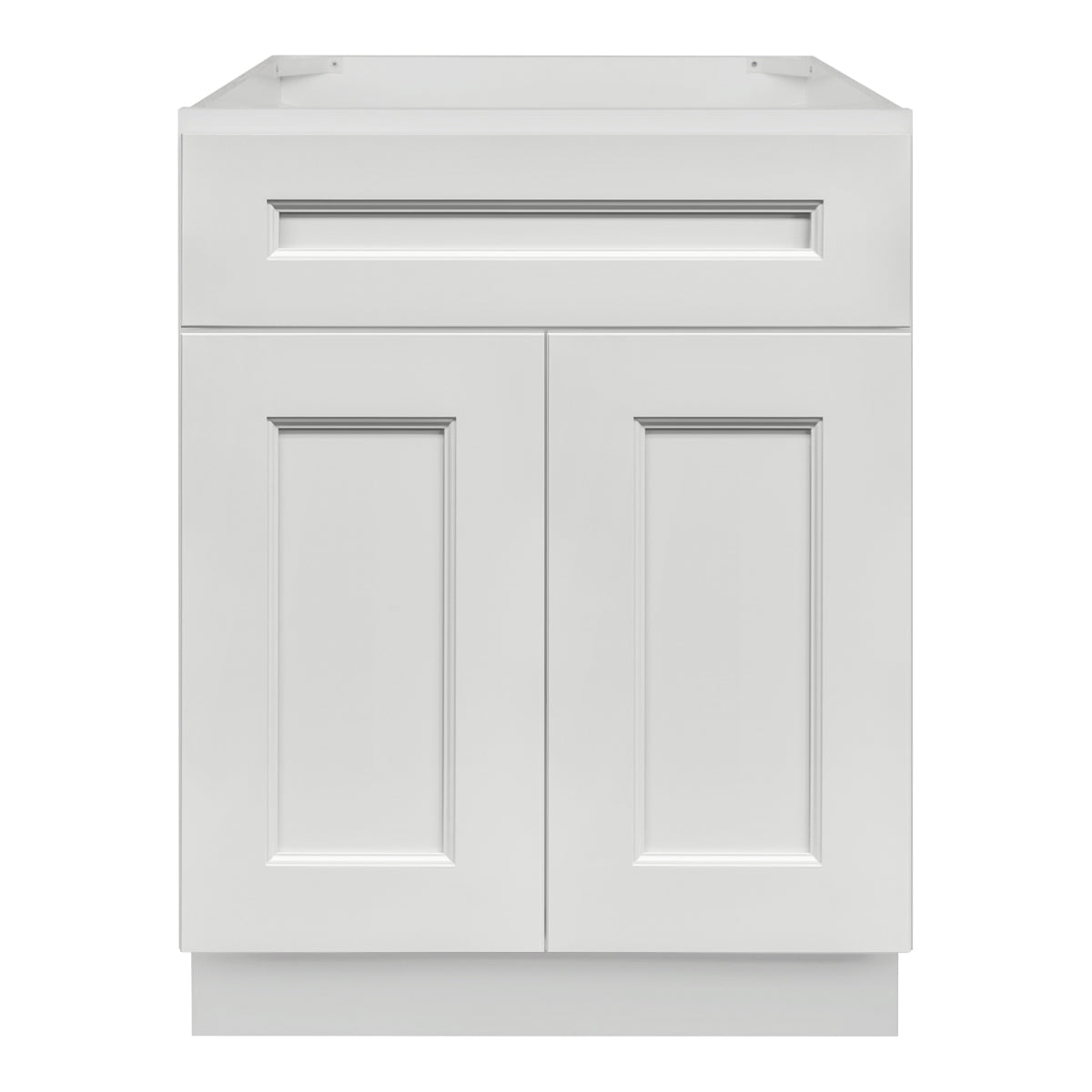 Vanity Sink Base Cabinet 24â€W x 21â€D x 34 1/2â€H Milan Pearl