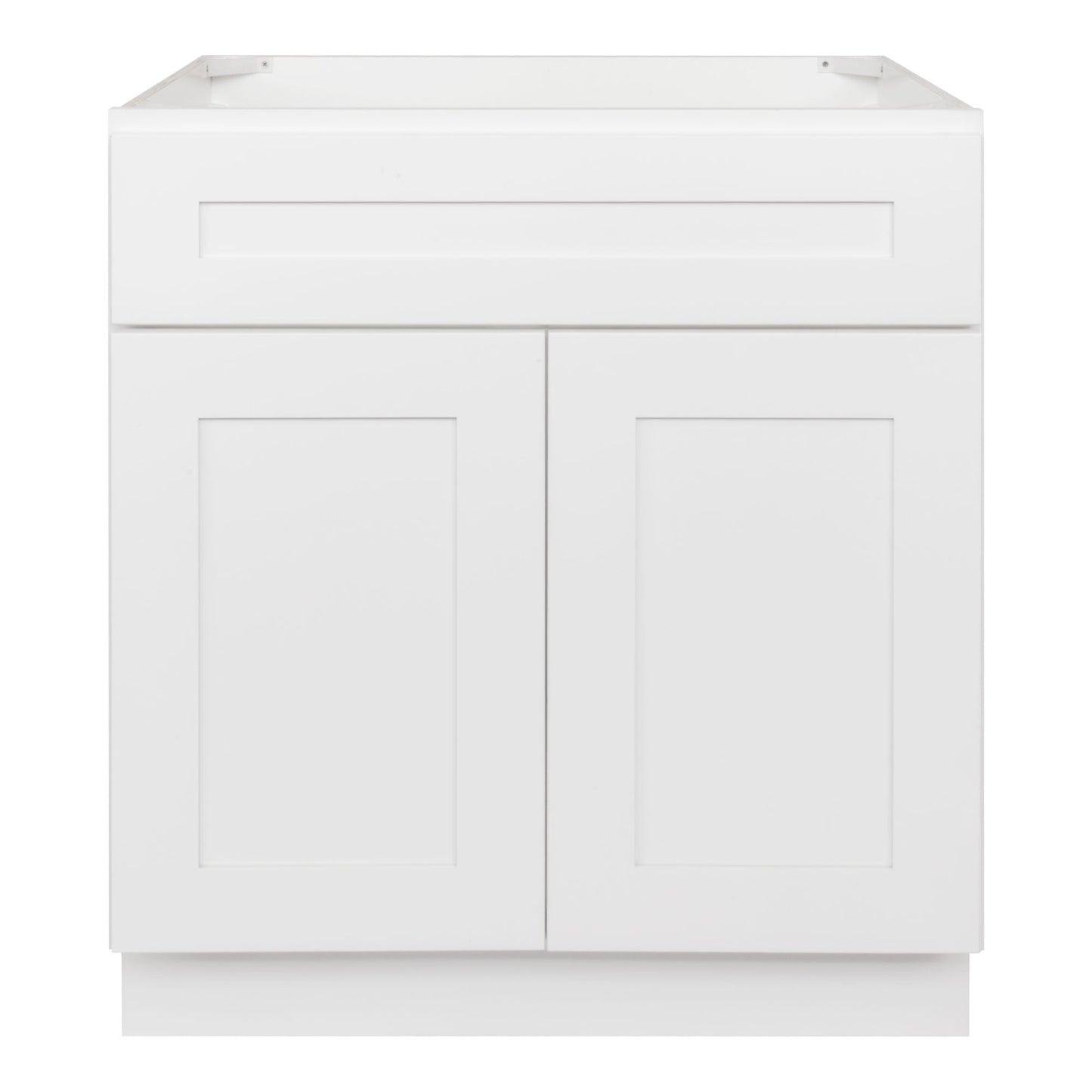 30 W x 21 D x 34.5 H Vanity Sink Base Cabinet - Alpina White