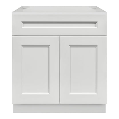 Vanity Sink Base Cabinet 30â€W x 21â€D x 34 1/2â€H - Milan Pearl