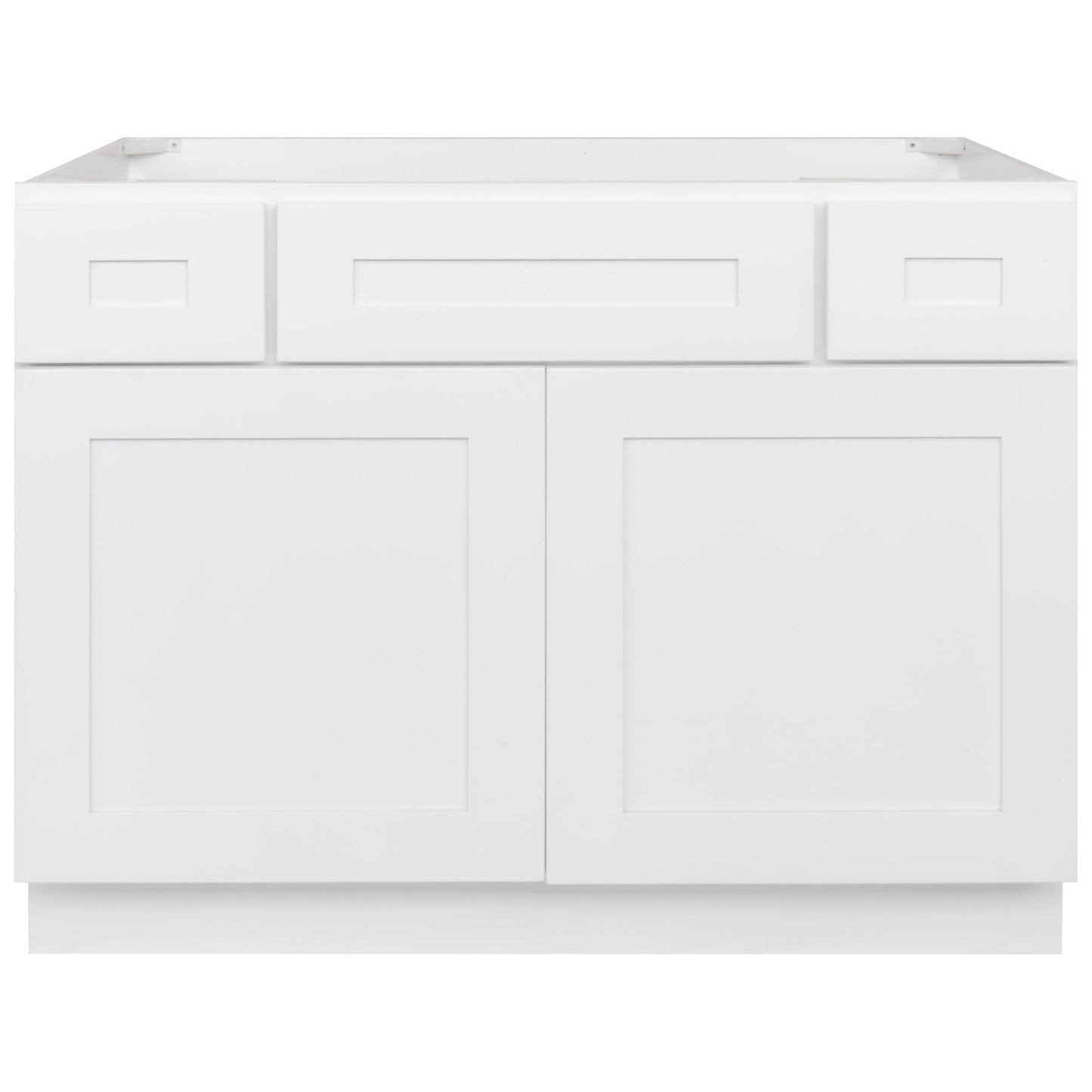 42 W x 21 D x 34.5 H Vanity Sink Base Cabinet - Alpina White