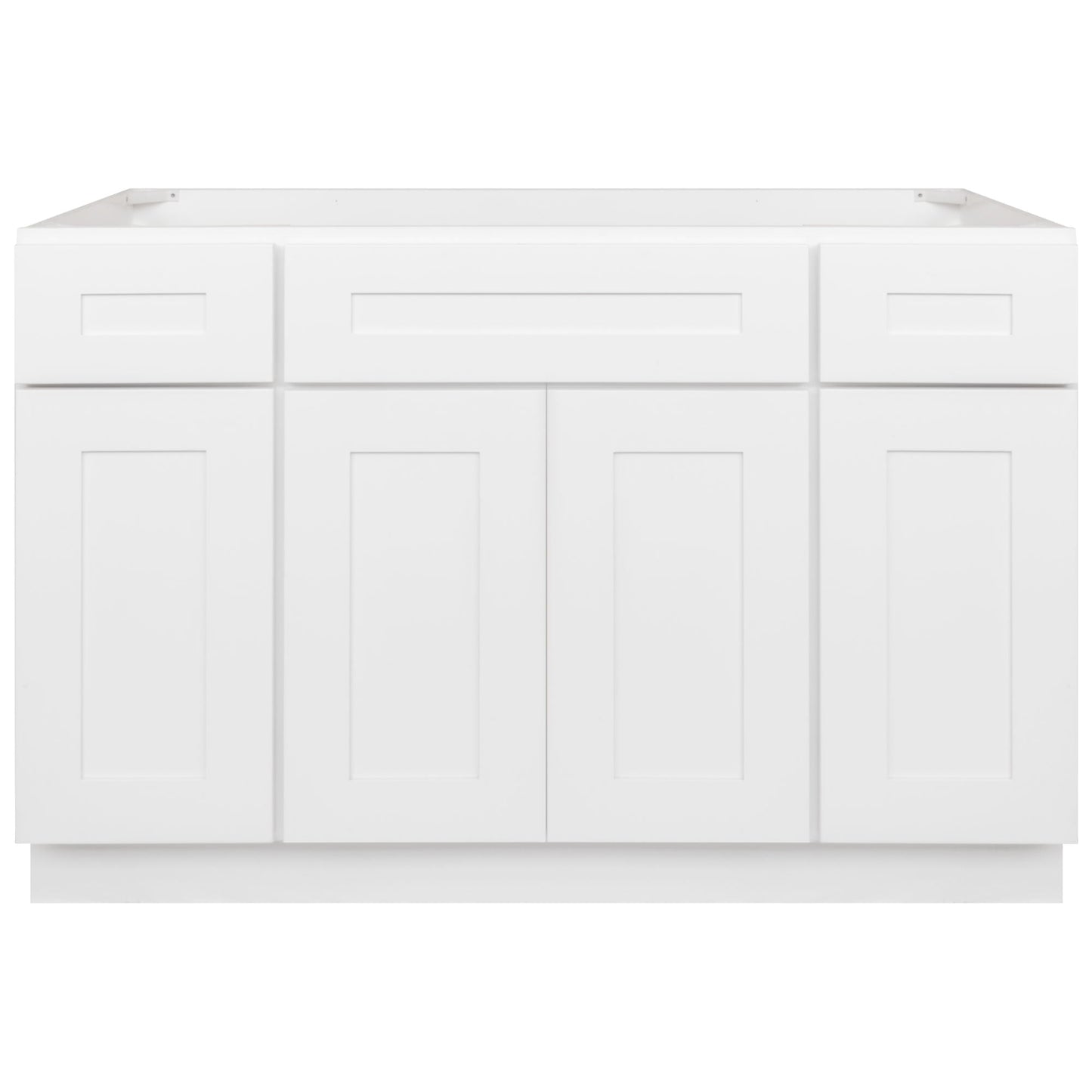 48 W x 21 D x 34.5 H Vanity Sink Base Cabinet - Alpina White