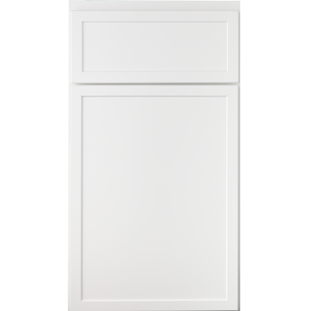 Wolf Classic Waverly White Paint Shaker White Door Sample