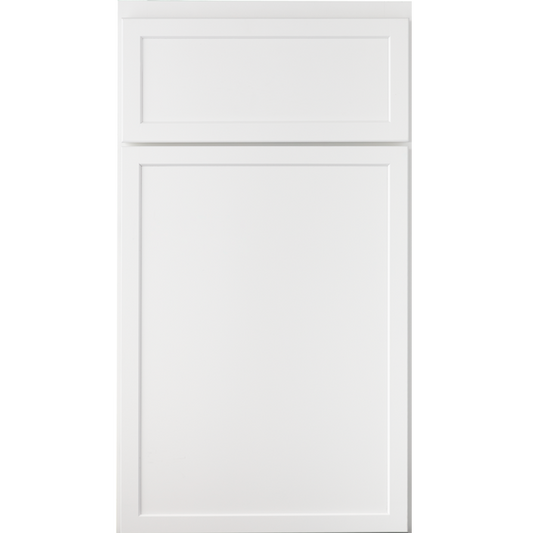 Wolf Classic Waverly White Paint Shaker White Door Sample