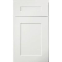 Wolf Classic Dartmouth 5-piece White Paint Shaker White Door Sample