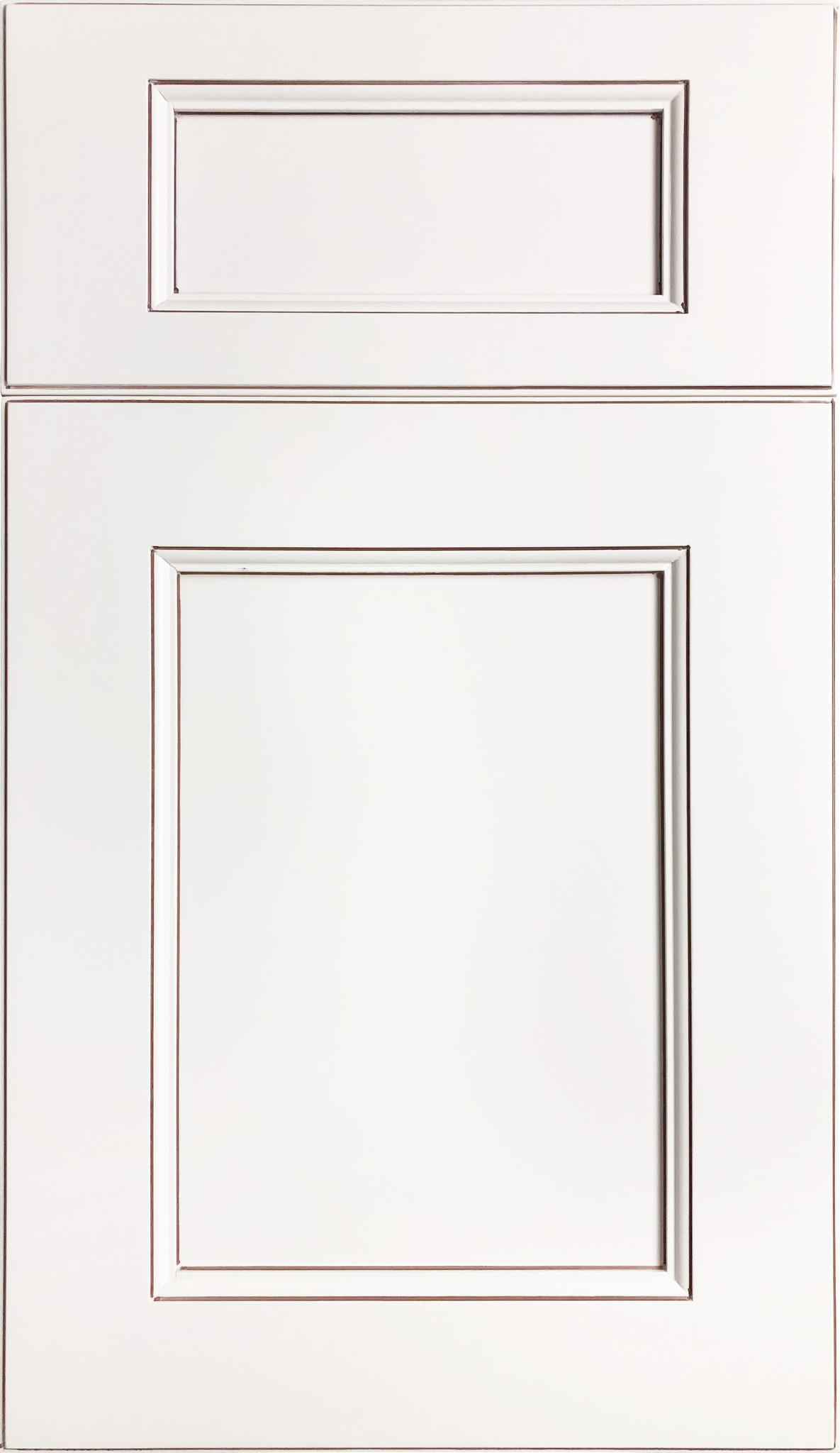 Fabuwood Allure Fusion Blanc Recessed Panel White Door Sample