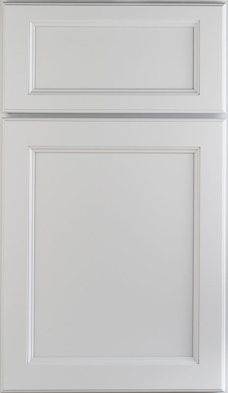 Cubitac Basic Ridgefield Pastel Recessed Panel Grey Door Sample