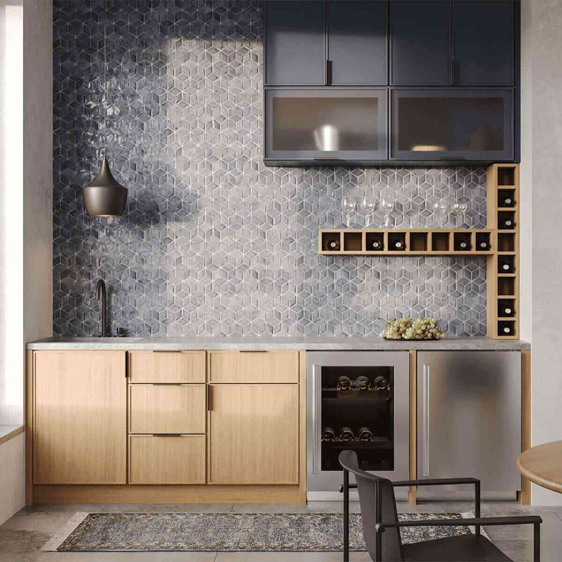 Cubitac Imperial Madison Latte Shaker White Door Sample