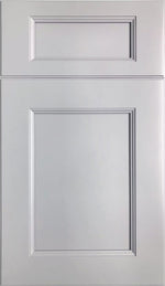 Fabuwood Allure Fusion Nickel Recessed Panel Grey Door Sample