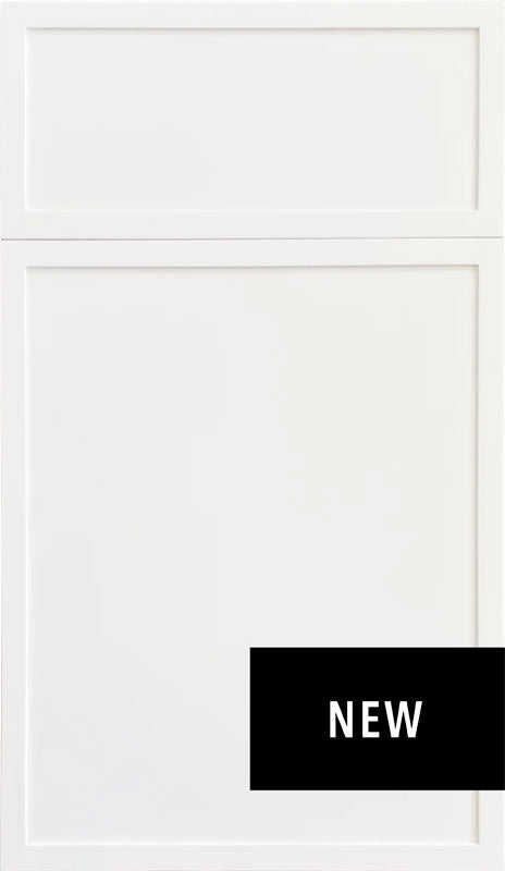 Fabuwood Allure Luna Dove Shaker White Door Sample