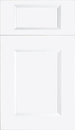 Fabuwood Allure Nexus Frost Recessed Panel White Door Sample