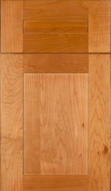 Ideal Cabinetry Traditional Hawthorne Cinnamon Shaker Brown Door Sample