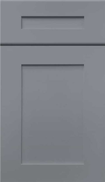 LessCare Colonial Gray Shaker Grey Door Sample
